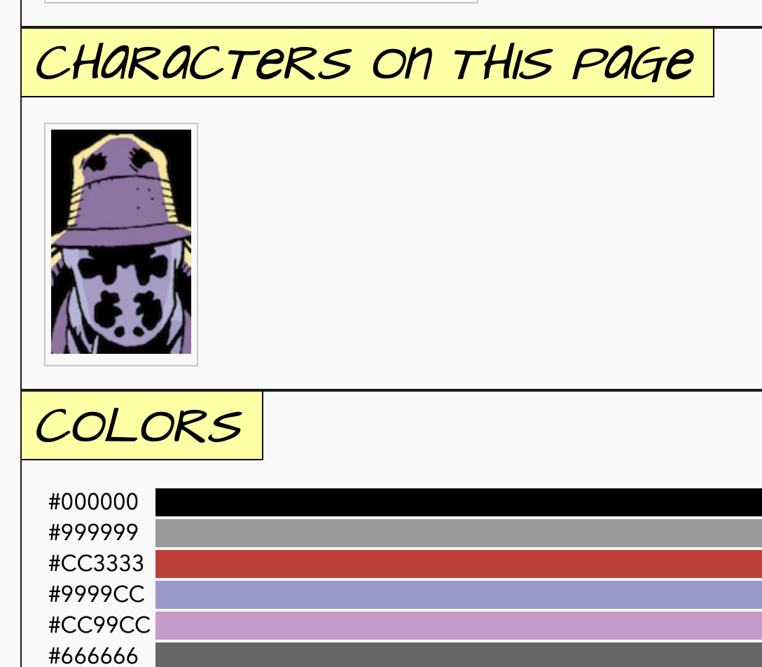 Basic page prototype.